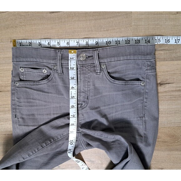 J. Crew Women's Toothpick Jeans Size 27 Gray Mid Rise Denim Stretch Preppy - Picture 9 of 10